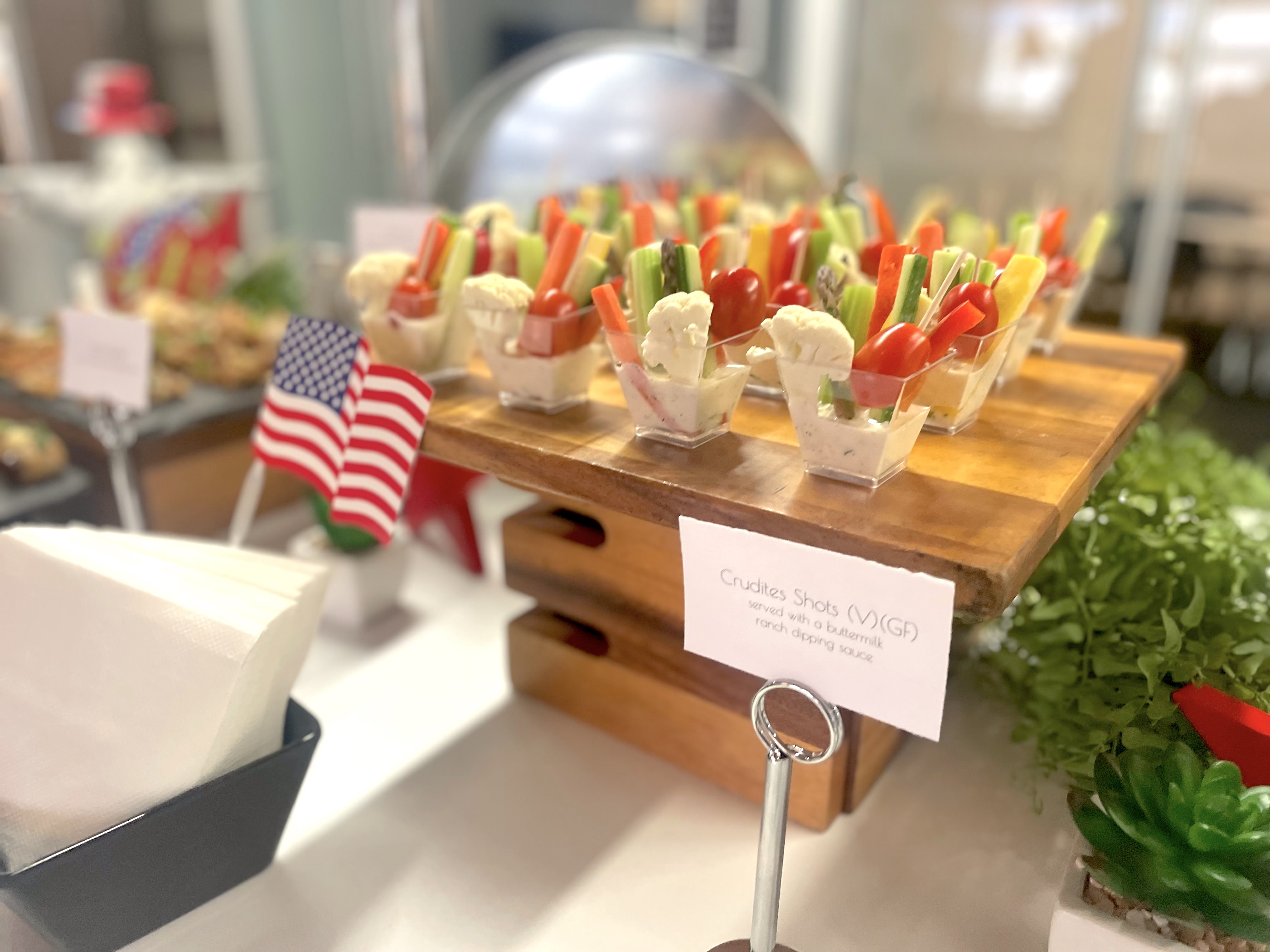 Hors D'Oeuvres Room Temperature and Cold Bite Catering Los Angeles